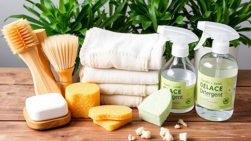 sustainable green cleaning products